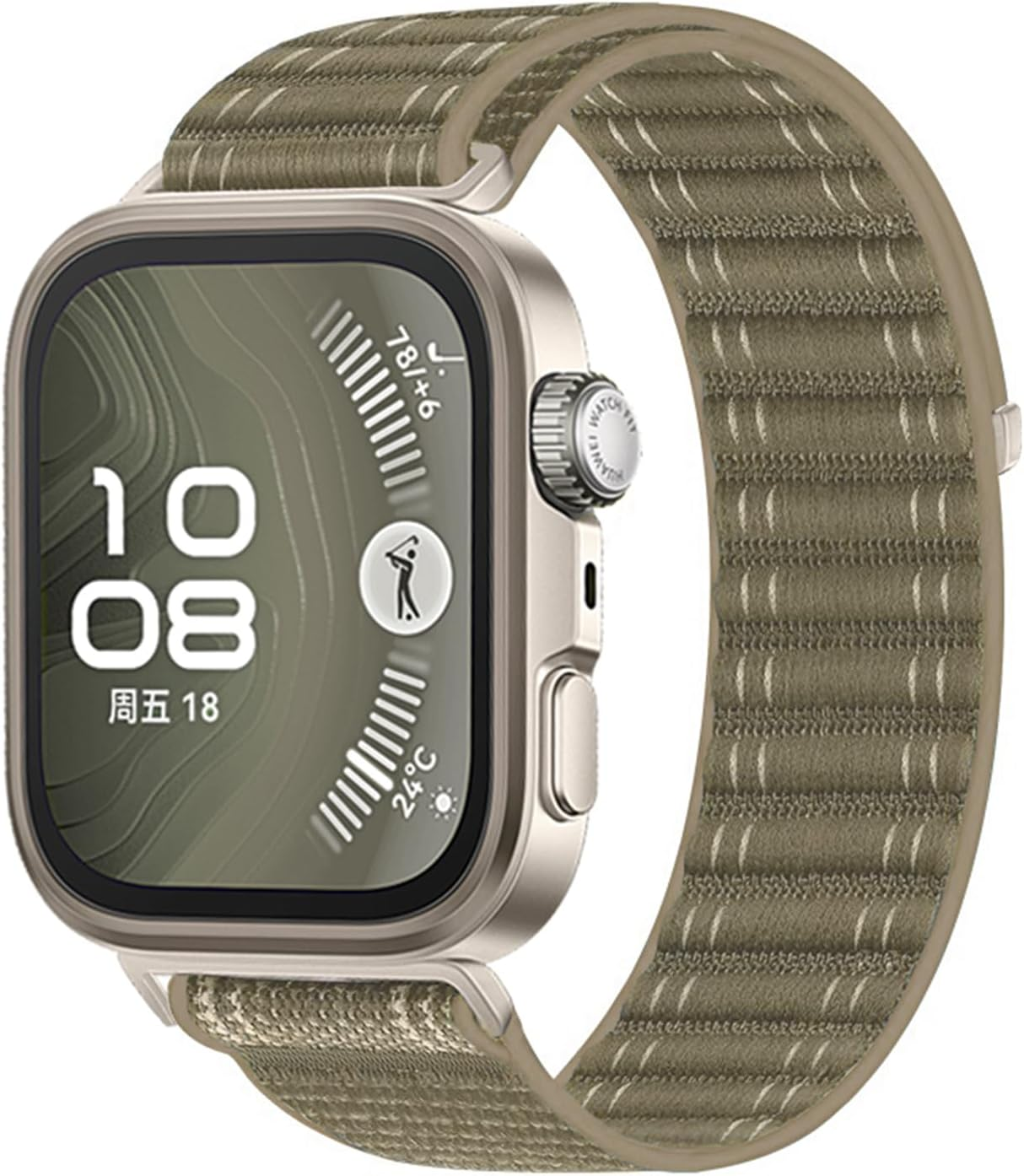 VELULYX Nylon Sports Band Compatible with Huawei Watch Fit 4 Pro/4/3, Elastic Strap for Huawei Fit 4 Pro/4/3 Smartwatch