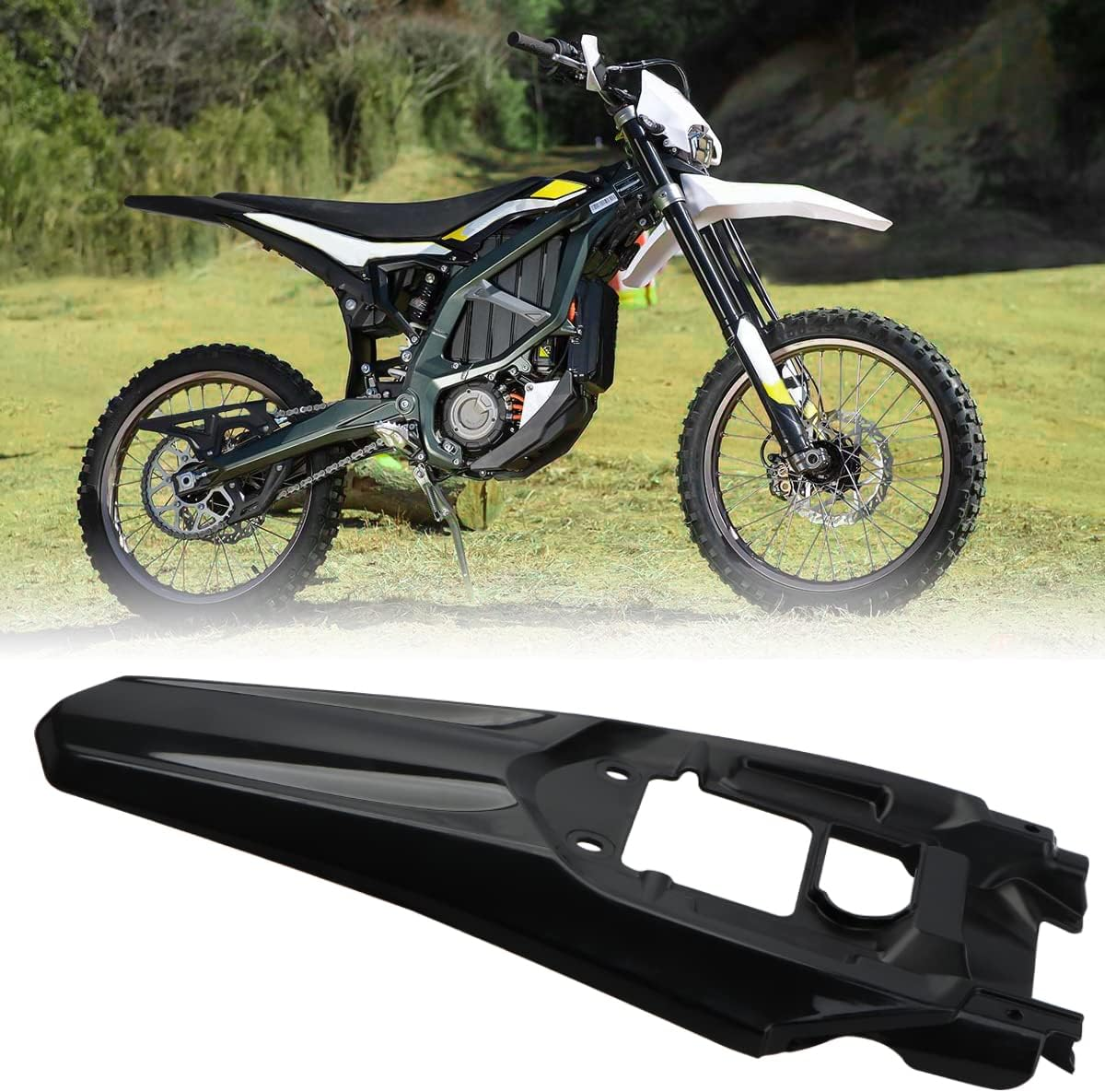 Rear Fender Seat Mudguard, Motorcycle Tail Fender Protector for Sur-Ron Ultra Bee, Rear Mudguards Mud Guard for Electric Dirt Bike Sur Ron Ultra Bee