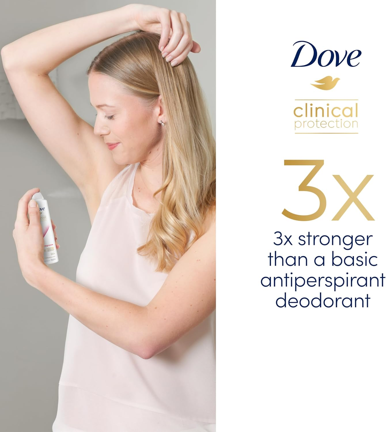 Dove Clinical Protection Antiperspirant Deodorant Pomegranate 180 Ml image number 5