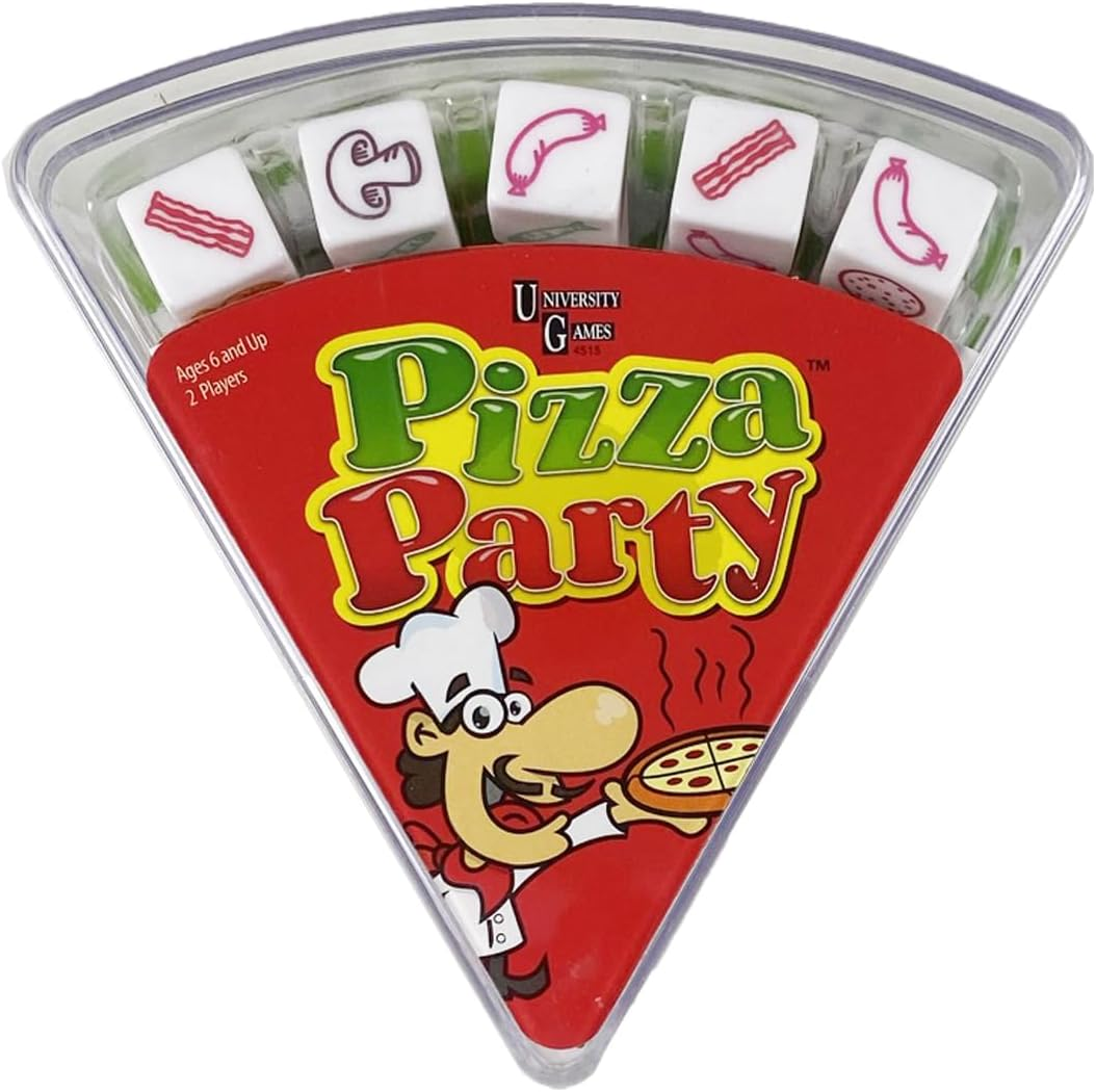University Games Pizza Party Dice Game image number 3