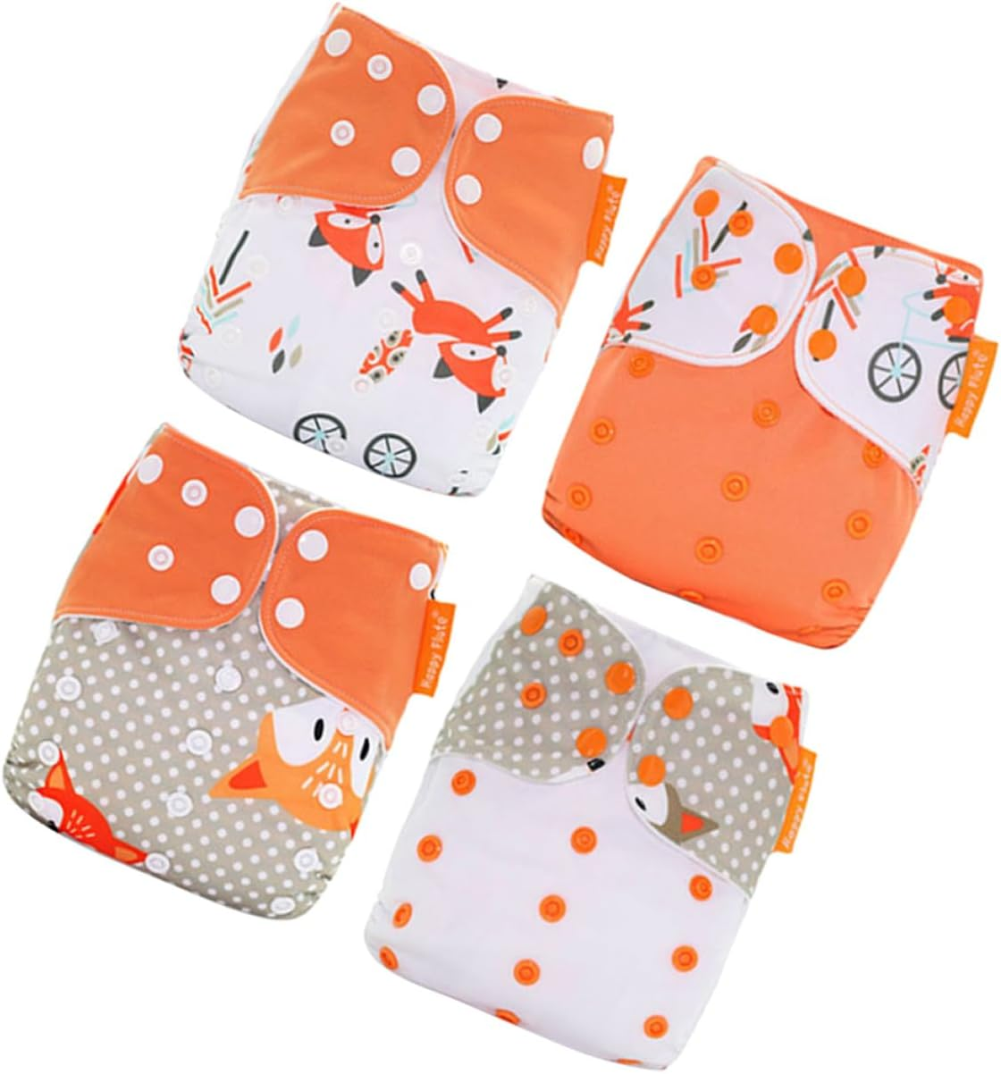 Totority 4Pcs Essentials for Newborn Diaper Pants Girl Swim Nappy Comfortable Boy Girl Diaper image number 6