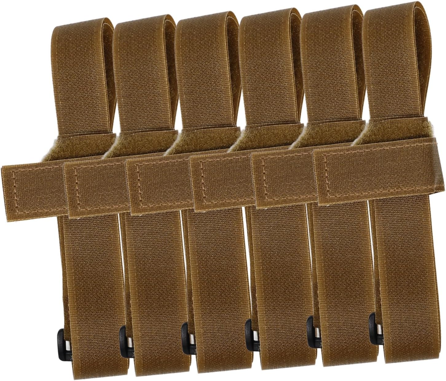 WOONEKY 3Pairs Adjustable Camping Straps Luggage Tie down Belts Straps for Camping Accessories Sturdy Nylon Material image number 3