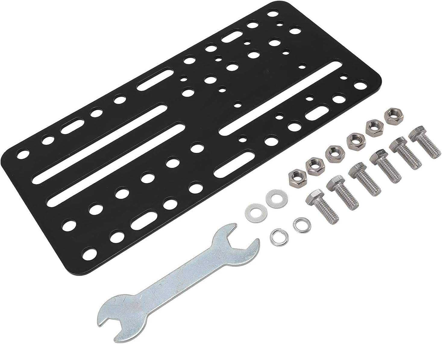 Universal Desk Mount for Sim Racing Shifter & Handbrake, Compatible with Driving Force Shifter, TH8A Shifter and USB Handbrake, Stainless Steel image number 1