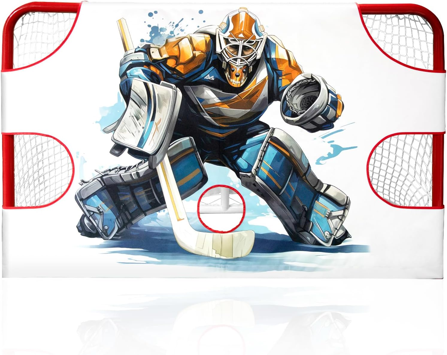 KASIFEI Hockey Shooting Target for Net - Hockey Net Goalie Target -Hockey Goal Targets for Practicing Shooting Accuracy - Hockey Training Equipment