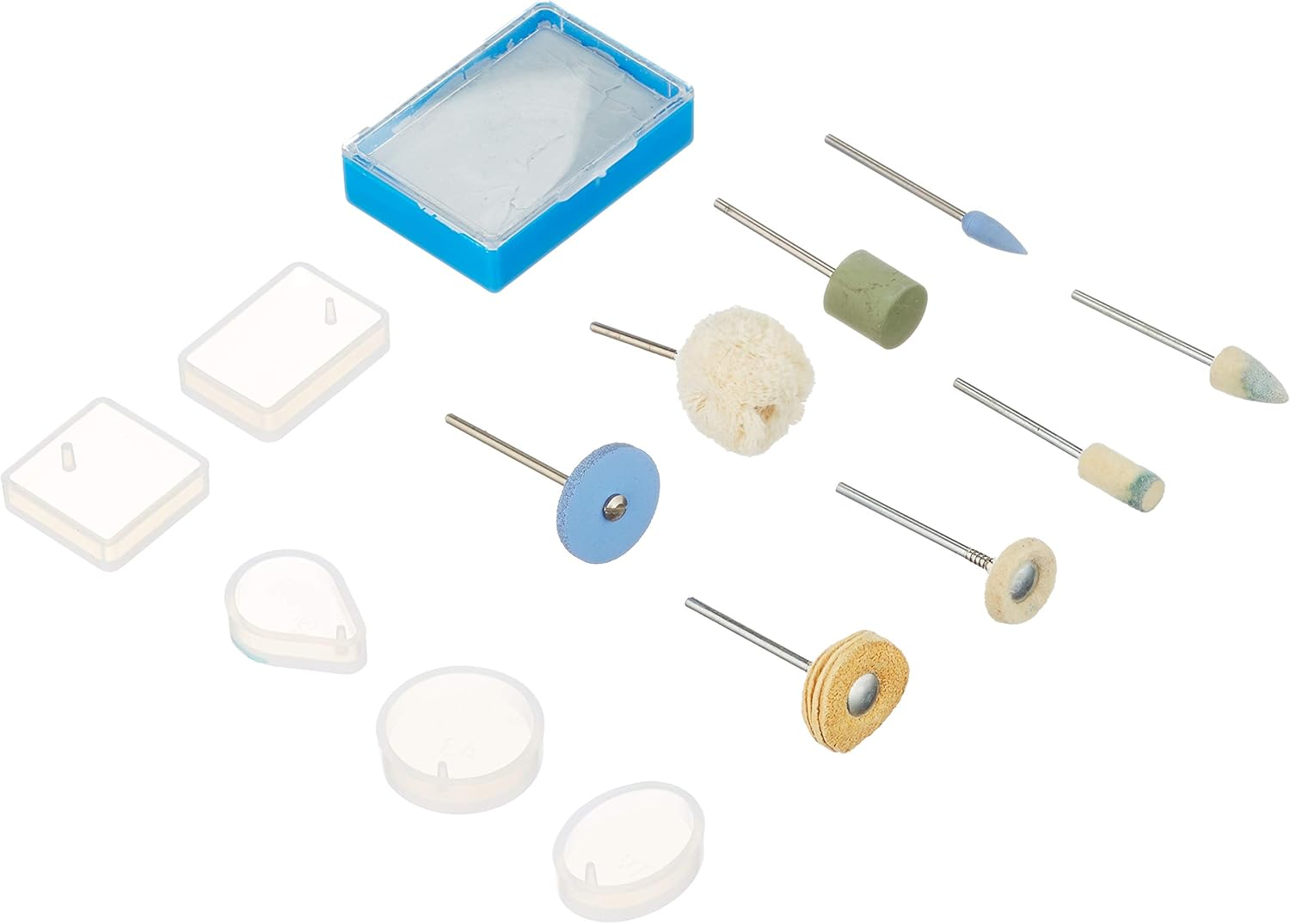 Proxxon 28285 Polishing Accessory Set, 10-Piece image number 1