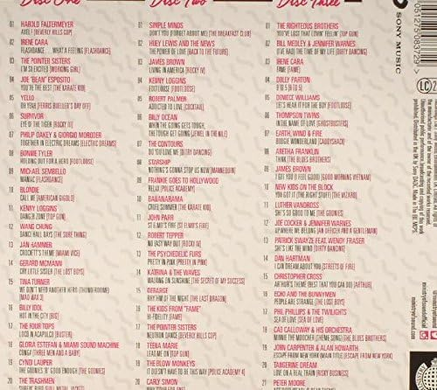 Ministry of Sound 80S Blockbusters