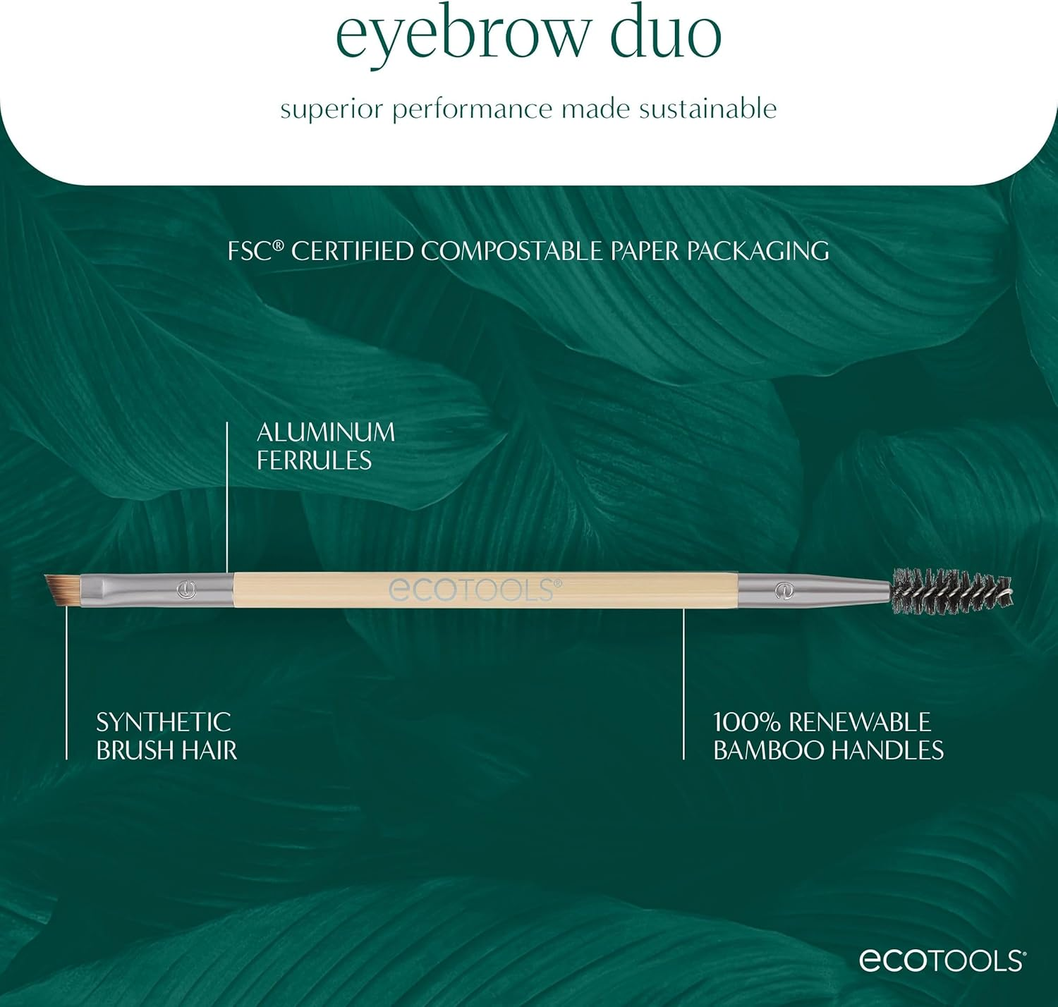 Ecotools Eyebrow Duo Brush image number 3