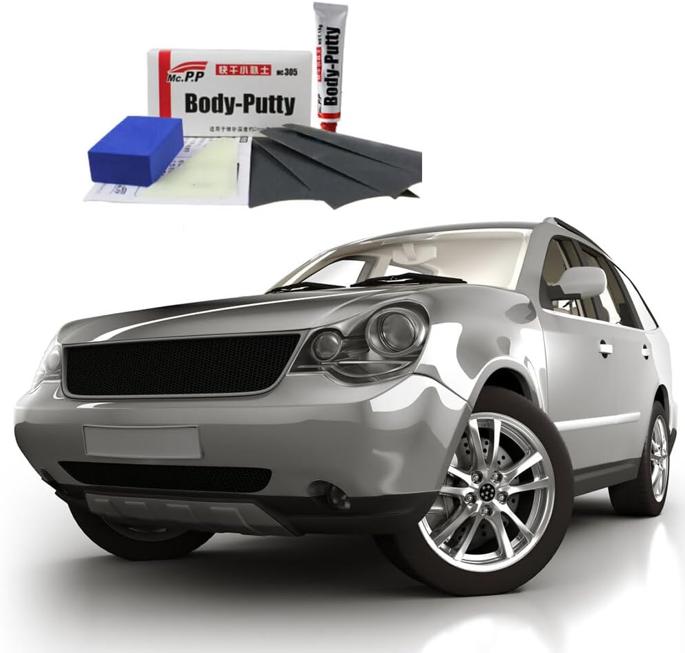IOIUSKKU Efficient Car Paint Repair Paint Kits for Seamless Scratch Repair Easy to Plastic Car Body Putty Scratch Filler Kit image number 4