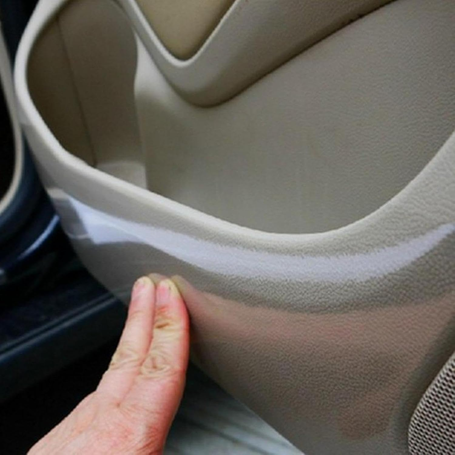 Clear Car Film Mounting Tape Protective Film Invisible Tile Waterproof Paint Surface Protection Film for Rearview Mirror, 10Cmx200Cm image number 4