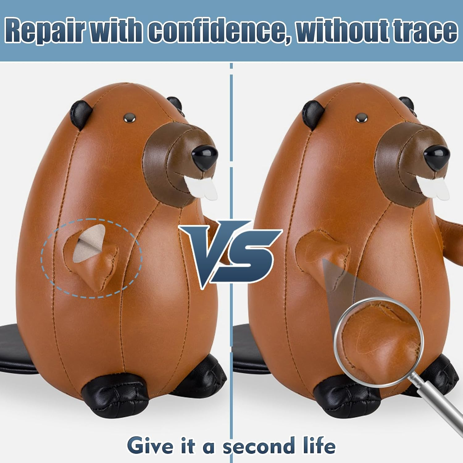 Fabric Glue, Permanent Clear Washable Adhesive for All Fabrics, Cotton, Leather, Denim, Polyester, Patches, Rhinestones, Doll Repair, Flannel, 60Ml (60, Milligrams) image number 2