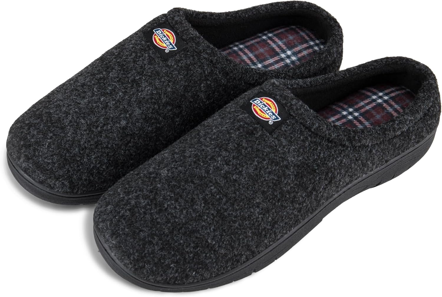 Dickies Men'S Open and Closed Back Memory Foam Slippers with Indoor/Outdoor Sole image number 3