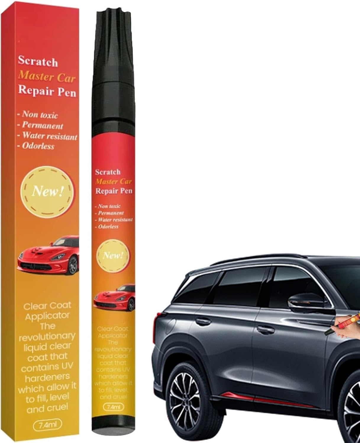 Car Scratch Remover Pen - Vehicle Touchup Paint - Professional Automotive Scratches Remover Pen, Easy to Use, Fast and Effective Repair image number 5