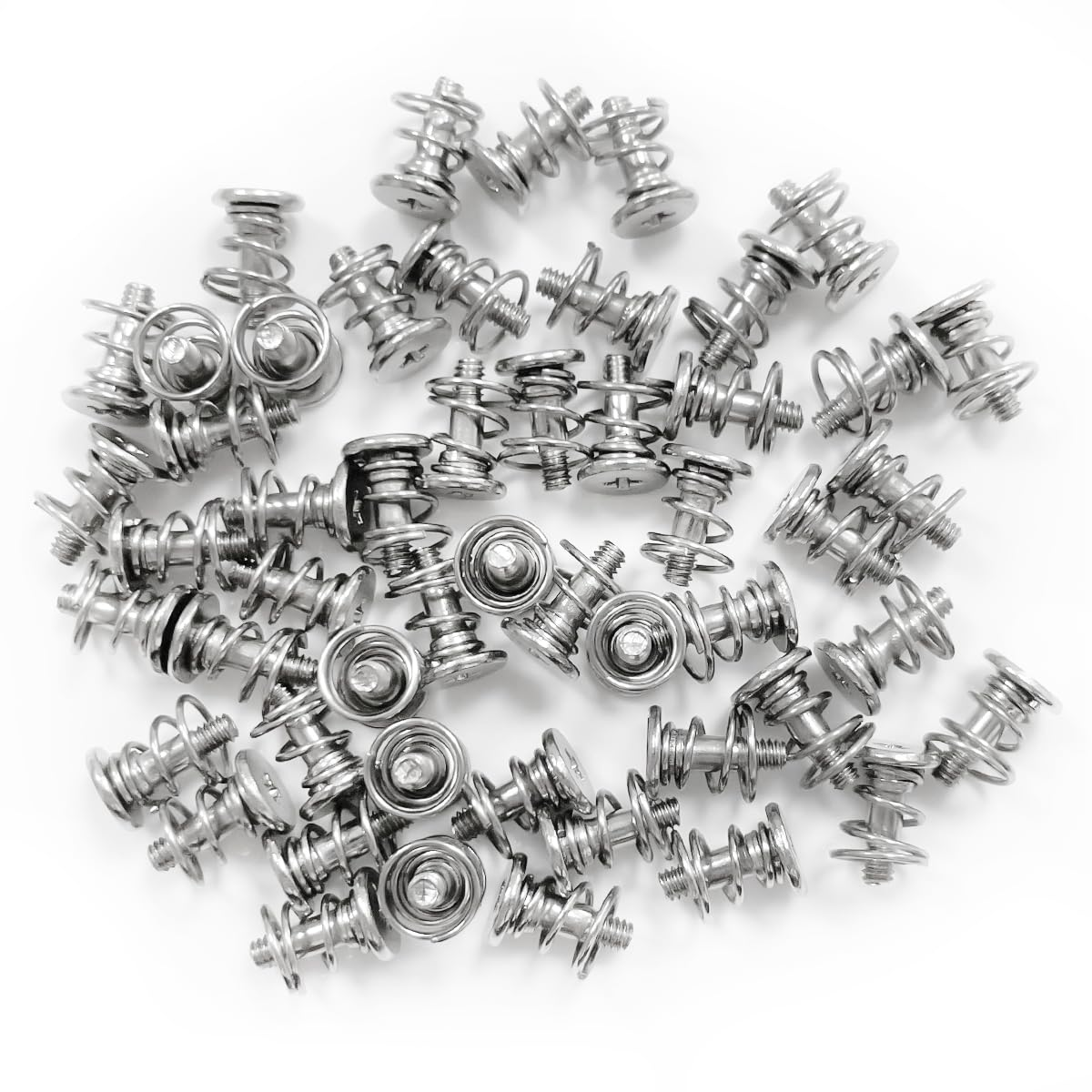 HAIKING Springs Graphics Card Screw, 50 Pcs GPU Graphics Card Back Plate Heatsink Screws for Computer (M2 X 8Mm) image number 3