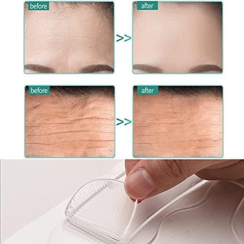 16Pcs Silicone Anti-Wrinkle Patches for Forehead, Eyes and Chin, Washable and Reusable for Enhance Skin Elasticity and Lift Skin image number 5