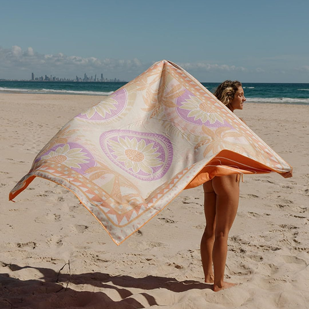 Sand Free Beach Towel | Balabac | Quick Drying Reversible Design (Double Size (180Cm X 160Cm)) image number 1