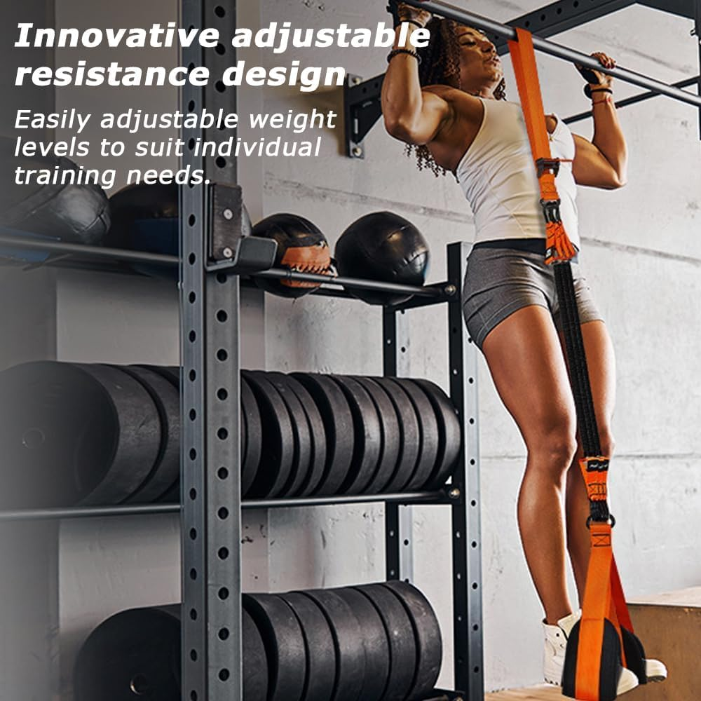 Adjustable Heavy Duty Pull up Assist Equipment, Exercise Bands with Handles, Fitness Bands Set for Working Out, Weight Bands for Muscle Training, Strength, Yoga, Home Gym Equipment image number 6