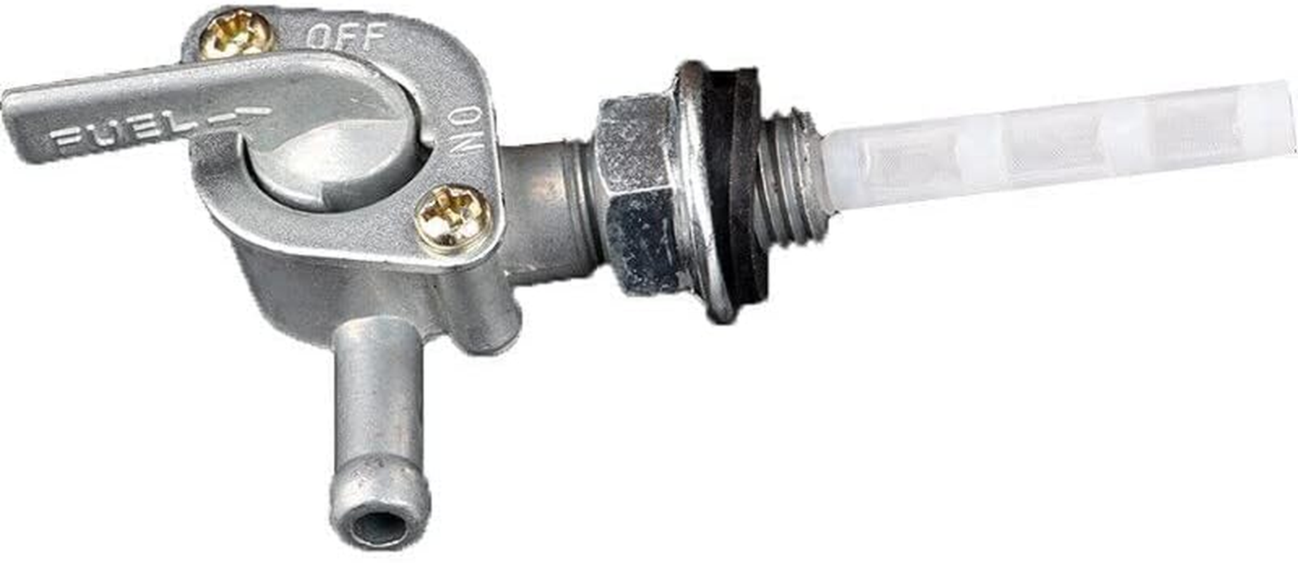 AIMALL Fuel Tank Tap Filter Petcock Switch 110Cc 125Cc PIT PRO Quad Dirt Bike ATV Buggy with 13Mm Insert Thread, Fuel Filter for ATV, Dune Buggy