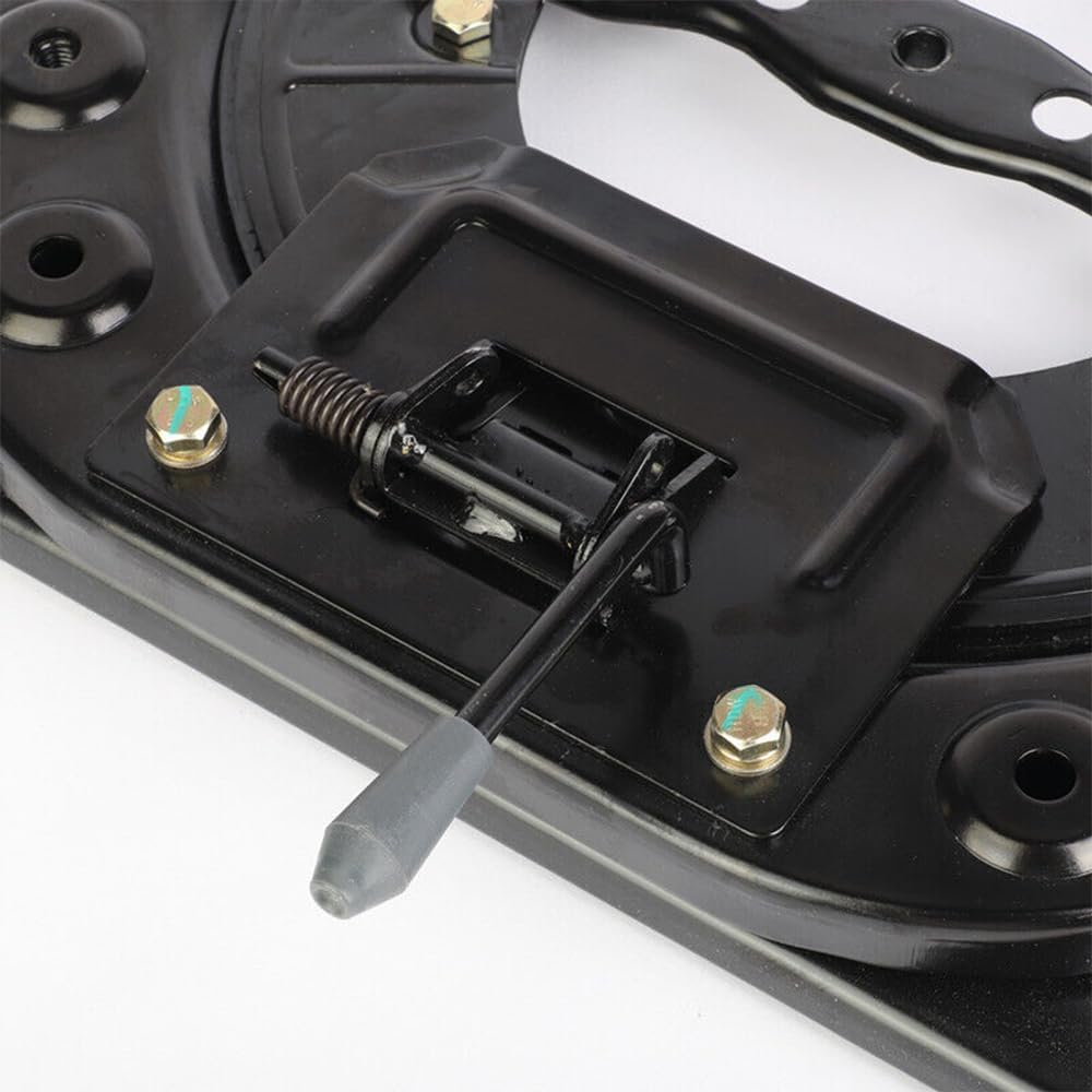 Swivel Car Seat Base Heavy Duty Chair Swivel Base, Bar Stool Swivel Steel Plate 360 Degree Rotatable Replacement Swivel Seat Parts for RV Camper Boat Bus Seat DIY Chair image number 1