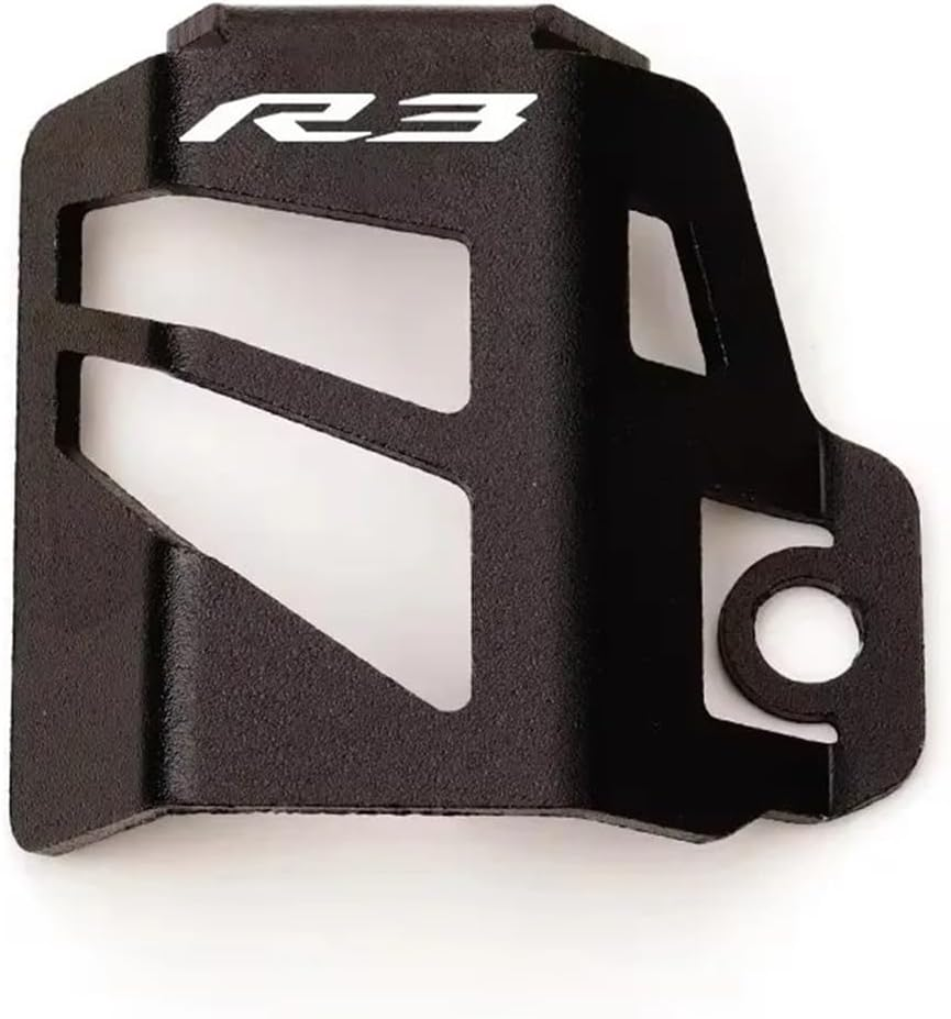 Compatible with R3 YZF-R3 YZFR3 2015-2024 Motorcycle Front Rear Brake Fluid Reservoir Cap Cylinder Cover Guard Oil Filler Cap R3(D-Black) image number 1