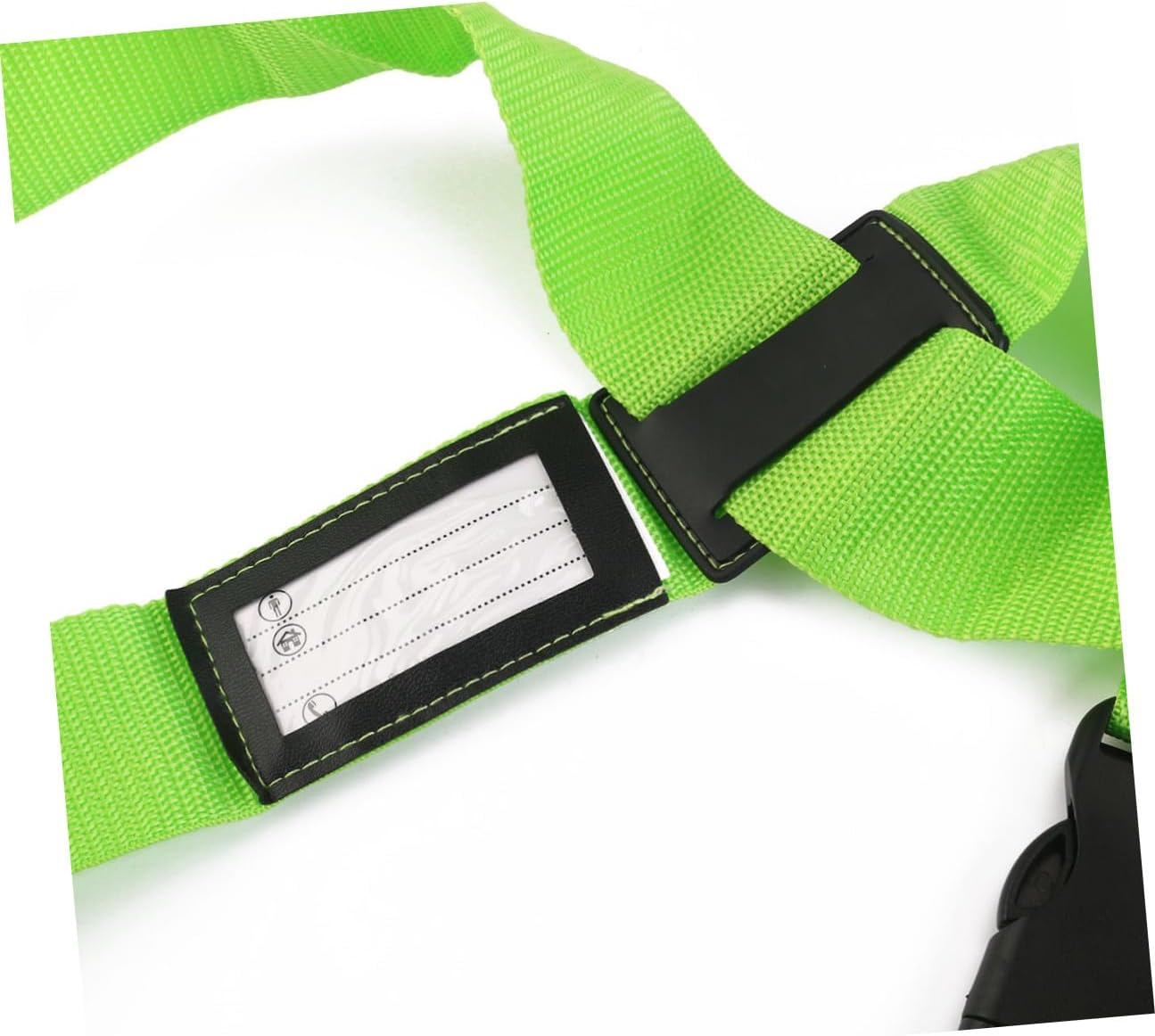 Cross Style Luggage Packing Belt Green Two Straps without Lock for Suitcase Travel Gear and Luggage Straps for Suitcases image number 2