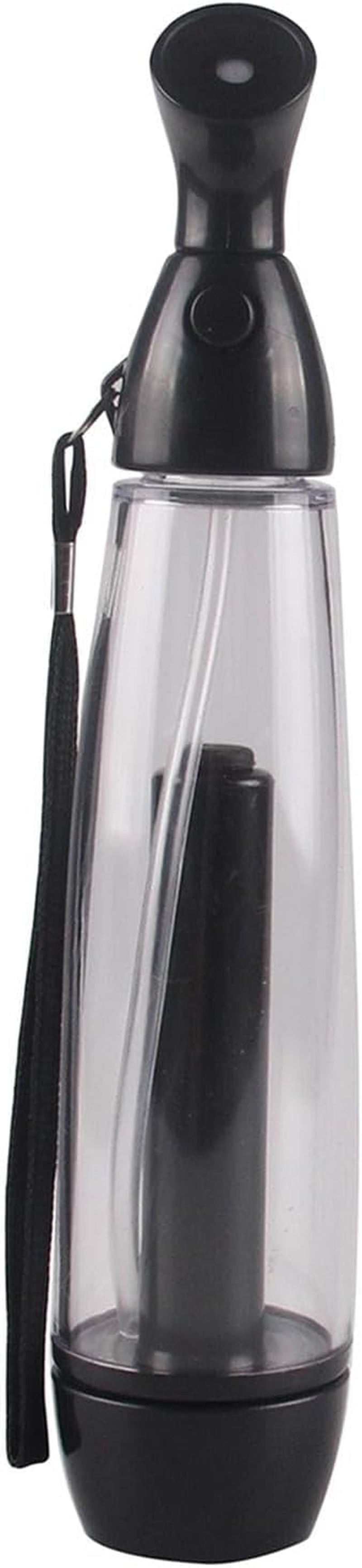 Folpus Summer Mister Spray Bottle Pump Mister Face Moisturizing Portable Misting Sprayer Personal Cooling Device for Hiking Outdoor, Black