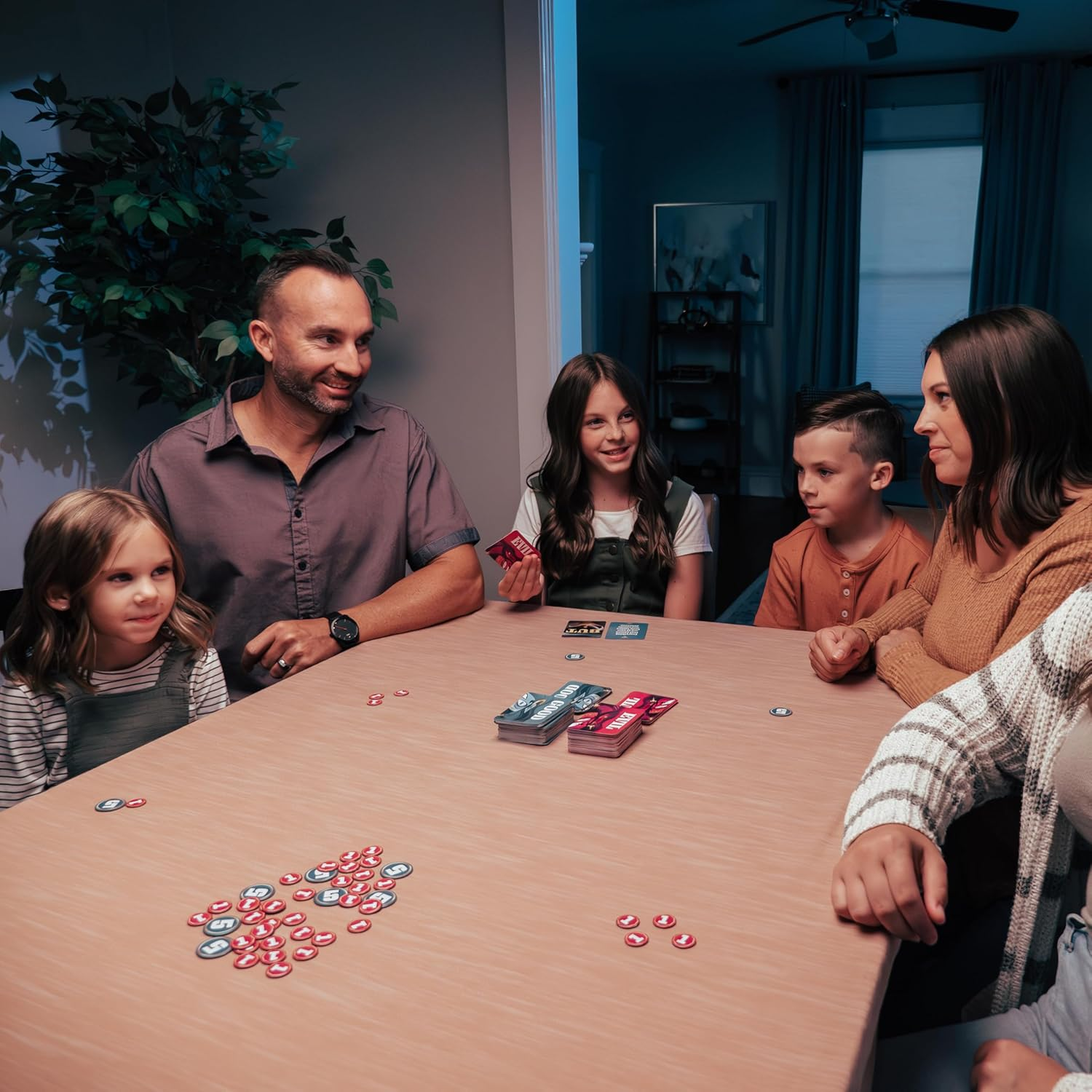 Evil Genie, the Party Game Where Players Combine Good Cards with Evil Cards to Grant One Messed up Wish, Then Guess If the Wish Will Be Taken to Score Points and Win the Game, 2 &ndash; 8 Players​ Ages 8+ image number 4