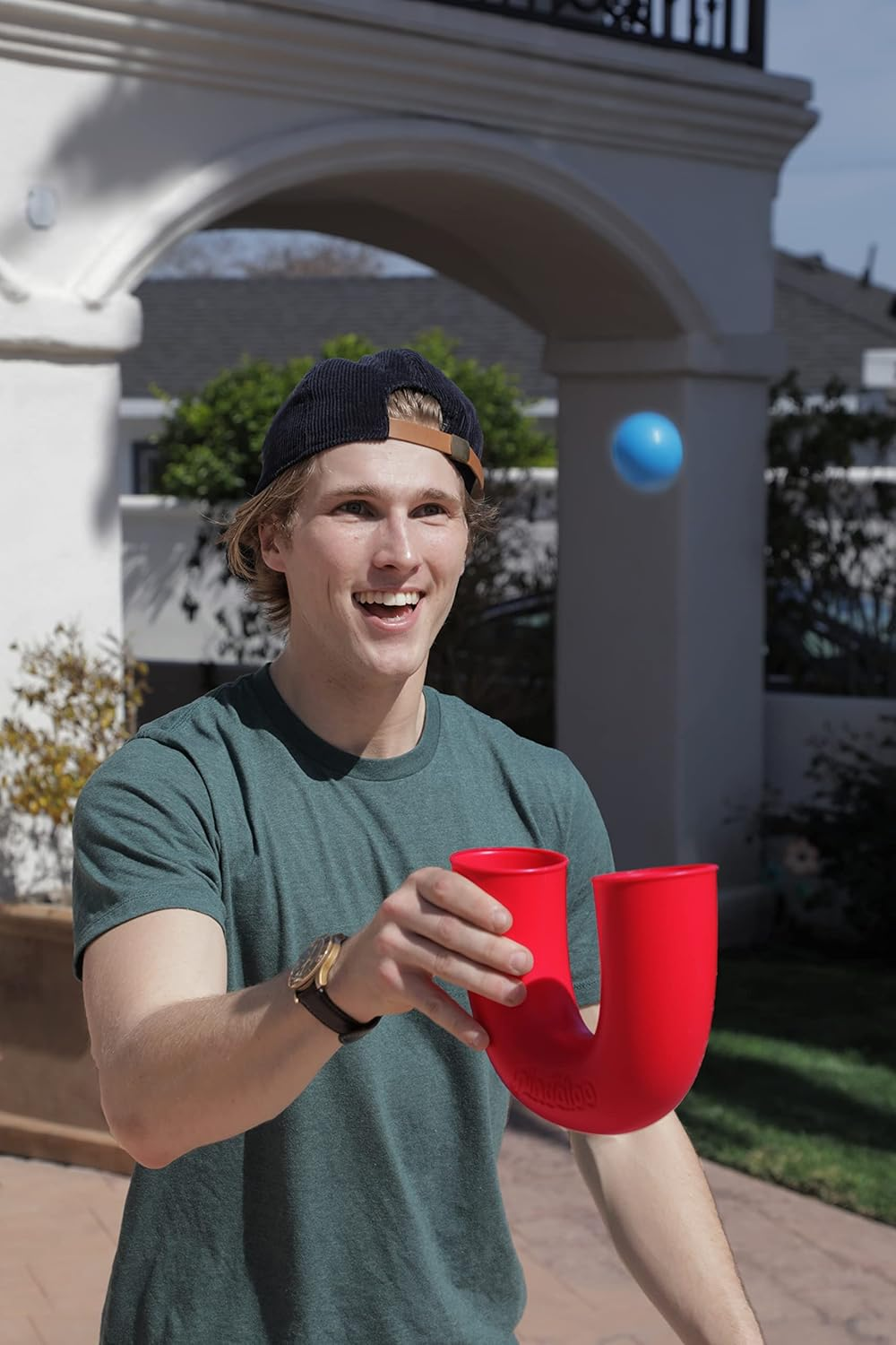 Pindaloo Skill Toy. the Latest Craze to Hit the U.S.A. for Kids, Teens and Adults. Lots of Fun, Develops Motor Skills, Hand/Eye Coordination and Confidence. for Indoor and Outdoor Play (Red) image number 2