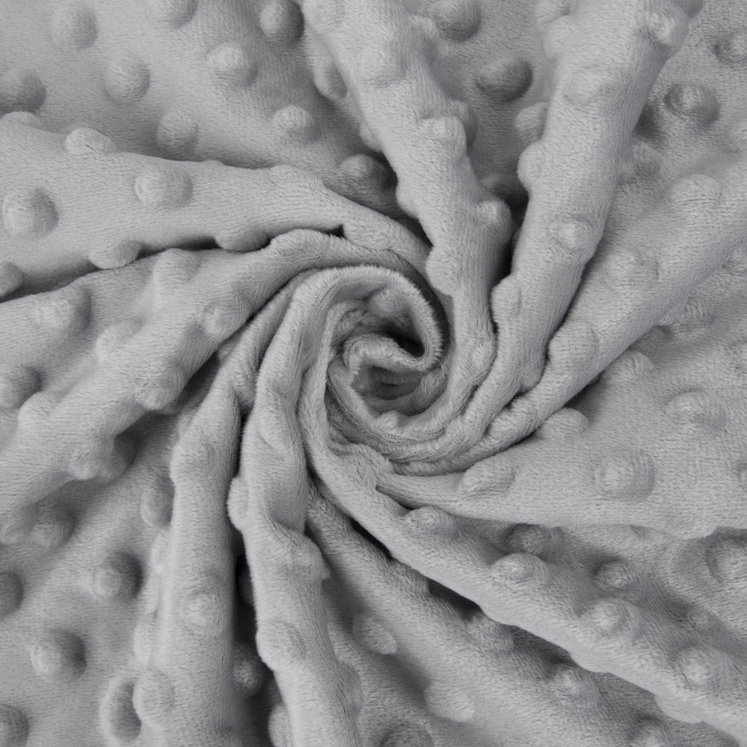 HOMRITAR Baby Blanket for Boys Girls Soft Plush Minky Blanket with Double Layer Dotted Backing for Toddler with Forest Foxes Multicolor Printed 30 X 40 Inch(75X100Cm) image number 6