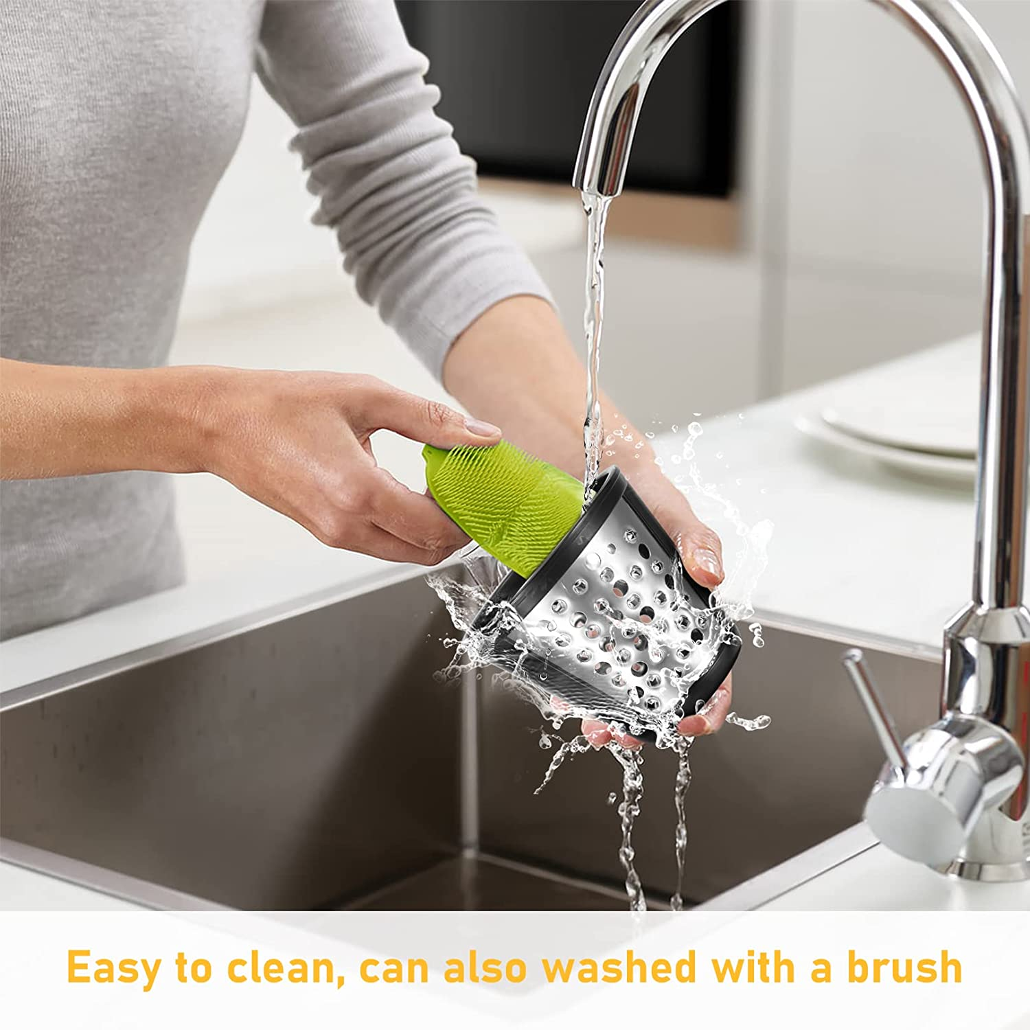 MEYKEY 150W Electric Vegetable Cutter 5 in 1 Multifunctional Vegetable Cutter image number 3