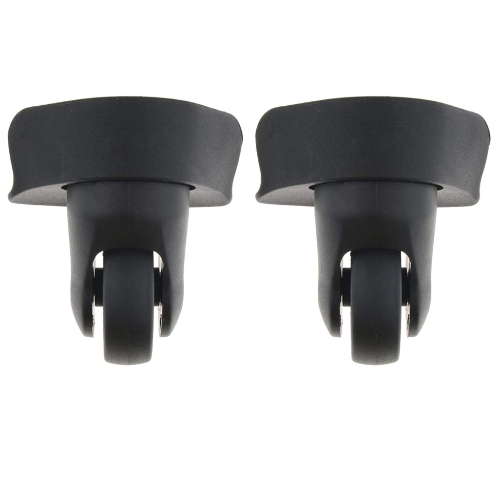 Baosity 1 Pair Universal Swivel Luggage Suitcase Wheel Replacement Caster ?A65-Size L? image number 3
