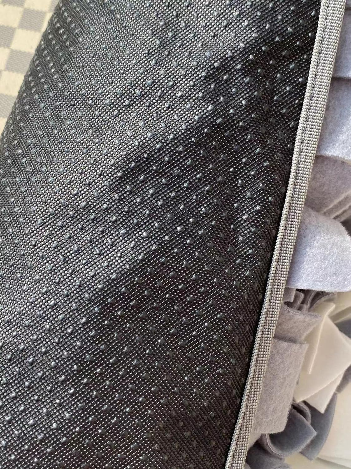 45X45Cm anti Slip Washable Cat Sniffing Mat, Encourage Nature Foraging Skill Snuffle Mat, Dog Feeding Mat image number 5