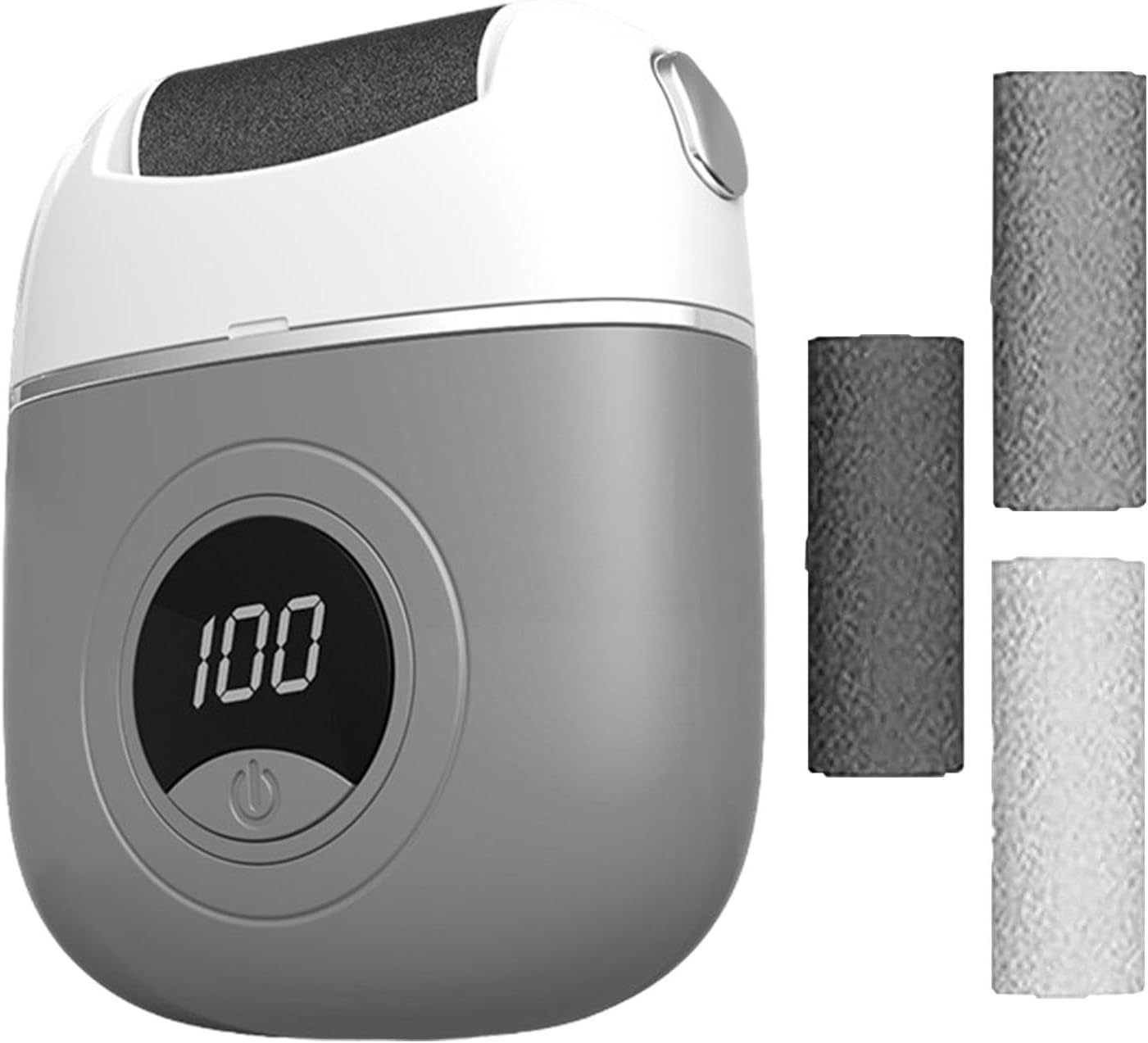 Electric Foot File,Rechargeable Callus Remover Pedicure Tools for Feet | Electric Foot File Grinding Machine for Dead Hard Cracked Dry Skin