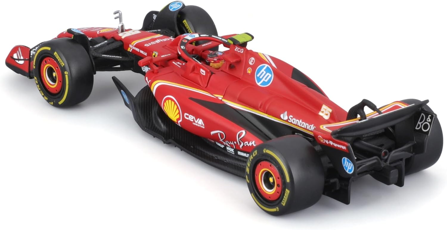 Bburago 1:43 SFR Ferrari SF-24 W/Helmet (2024)