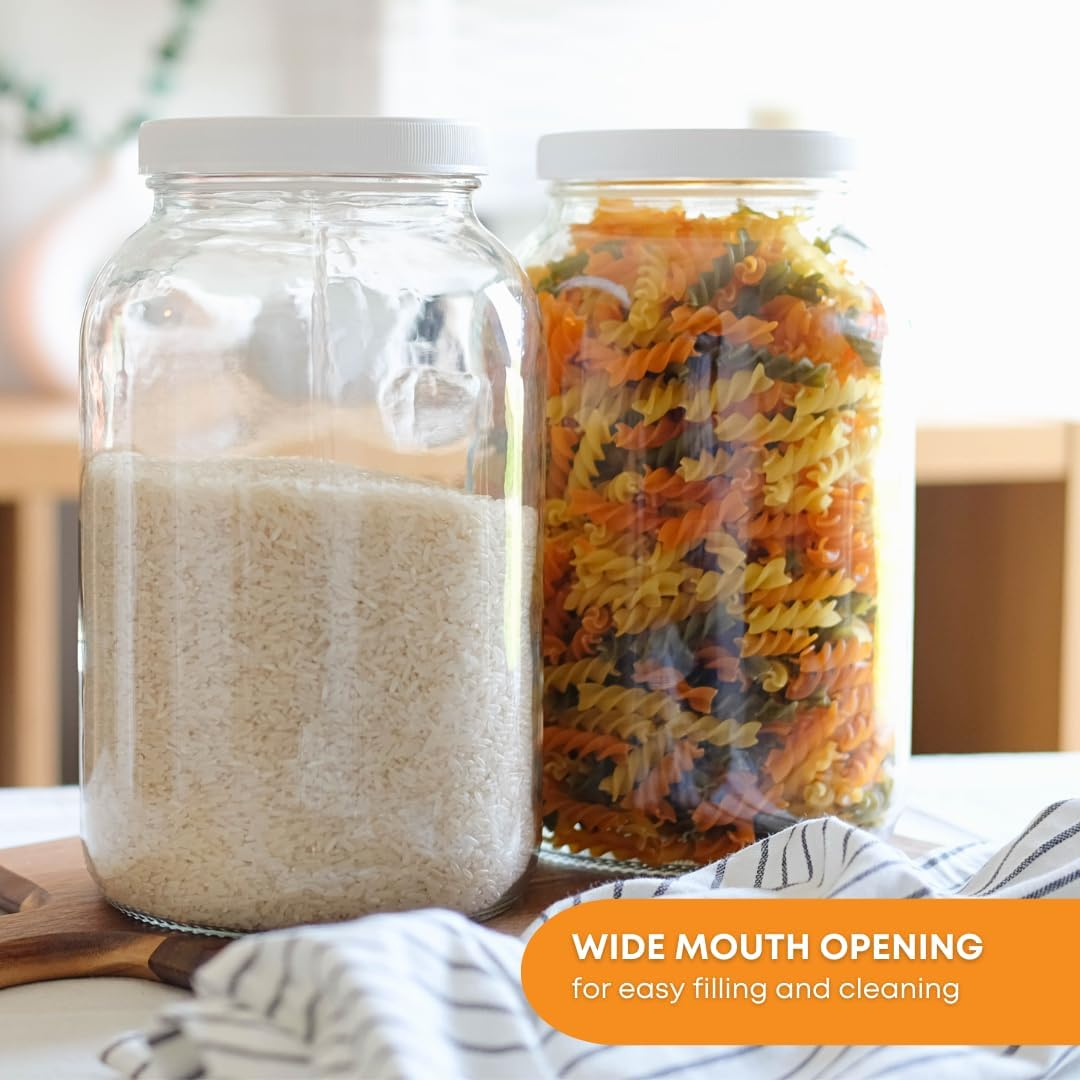 1 Gallon Glass Jar - Kombucha