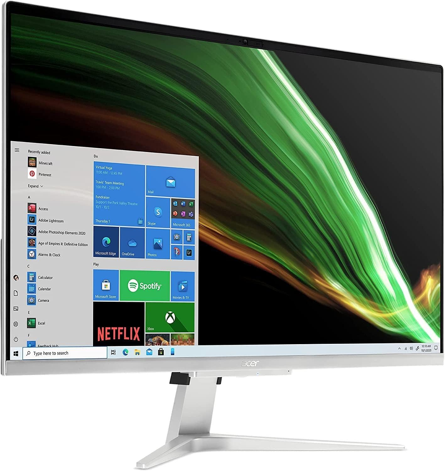 Latest Acer 27" FHD IPS All-In-One Desktop | Intel 10-Core I5-1235U | Iris Xe Graphics | 32GB DDR4 RAM 2TB SSD | Wifi 6 | HDMI | Webcam | RJ45 | Windows 11 Home image number 2