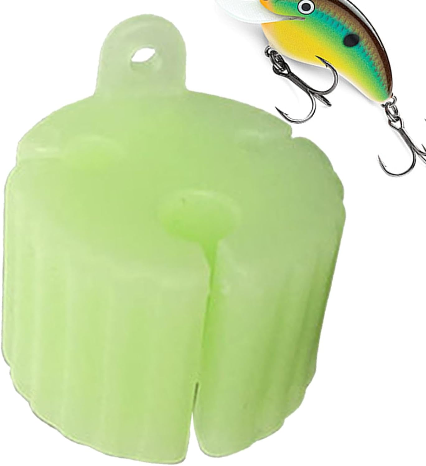 Fishing Rod with Fixed Ball, Portable Fishing Rod with Fixed Ball - TPE Fishing Rod Clip, Multifunctional, Reusable, Wear-Resistant Attachment Rod Cover for Fishing Rods of Various