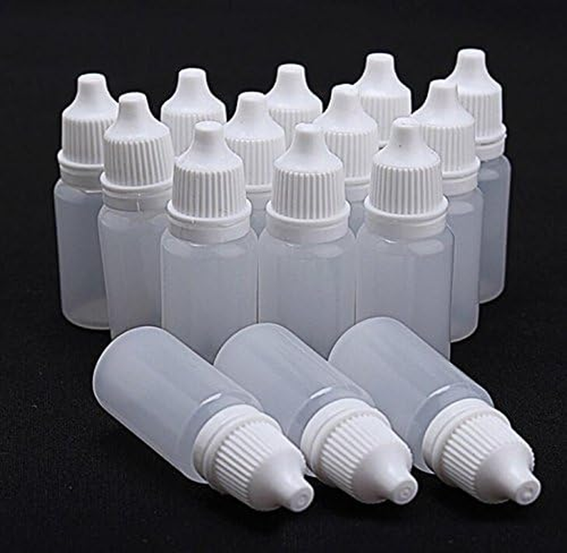 Ericotry 50 Pcs 20Ml Empty Plastic Squeezable Dropper Bottles Dropping Bottles Eye Liquid Eye Liquid Dropper Vials Plug Can Removable the Lip Can Be Screwed on Size 20Ml image number 6