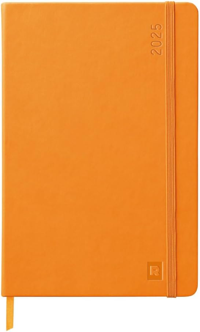 Rhodia Cf117069 Notebook Diary A6 Weekly Left Type Web Planner Weekly Horizontal Black