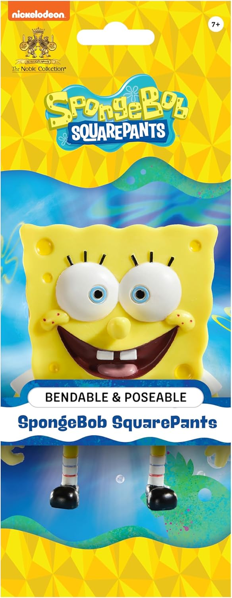 The Noble Collection Bendable Spongebob Squarepants-Spongebob image number 2