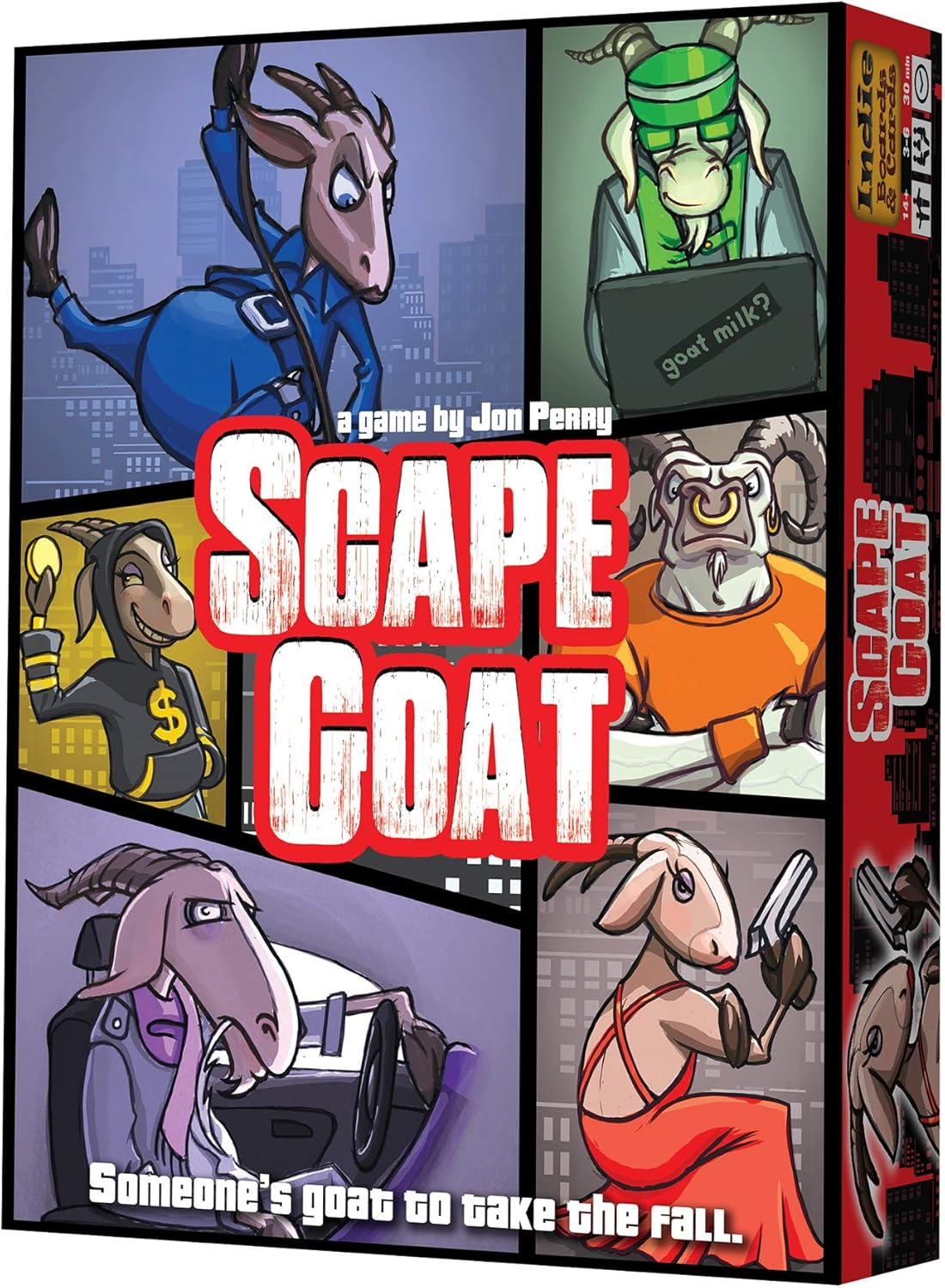 Indie Boards and Cards Scape Goat Multi: Board Game, 3 to 6 Players, Ages 14+ image number 5