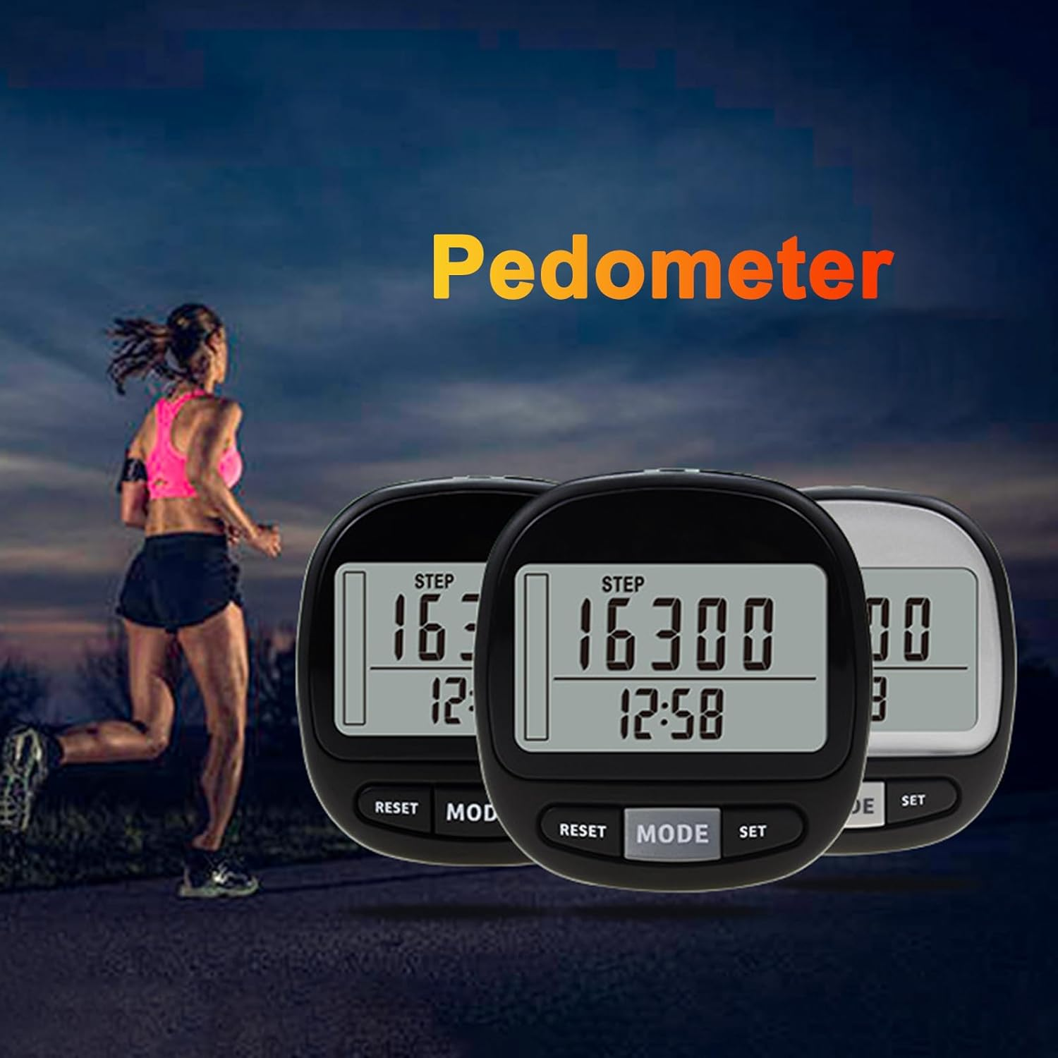 Pedometer Calories Distance Miles Goal Steps image number 3