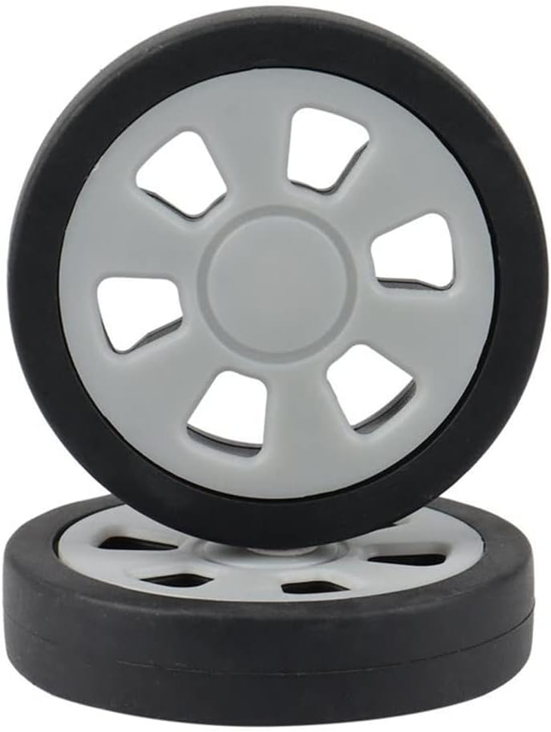 Tuperoymse 8X Luggage Accessories Wheels Aircraft Suitcase Pulley Rollers Mute Wheel Wear-Resistant Parts Repair 55X12Mm