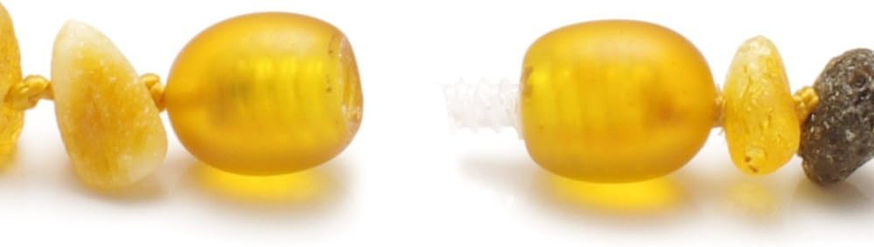 Amber Chain for Dogs, Amber Collar with Leather Strap, Tick Protection for Dogs, Fleas Dogs, Tick Protection Cat, Baltic Amber Raw image number 1