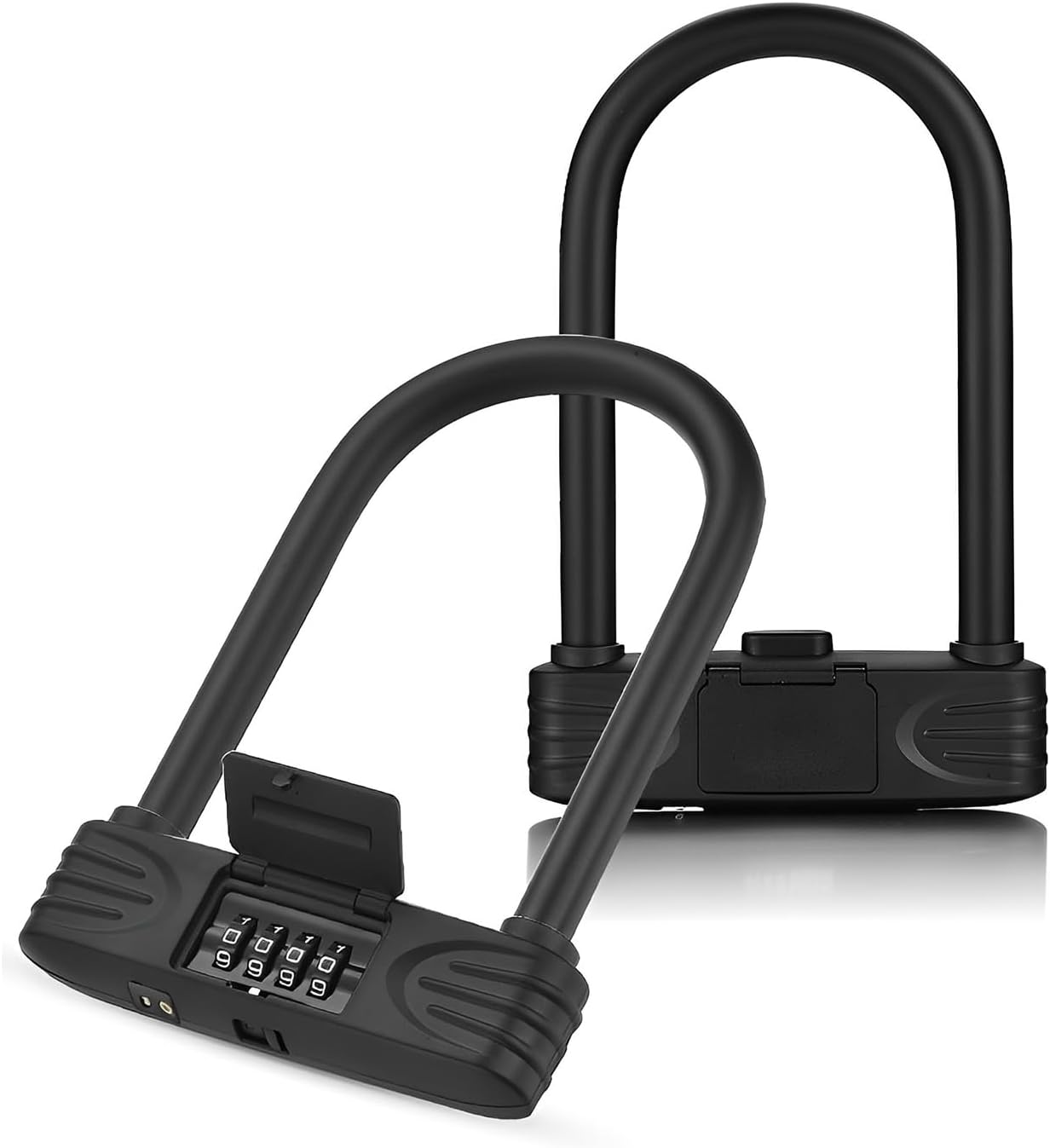 KENRONE Bike Lock,Heavy Duty U Lock, 4 Digit Combination Password Bicycle Lock with U-Lock Shackle, Waterproof Bike U Lock for Home, School, Travel image number 4