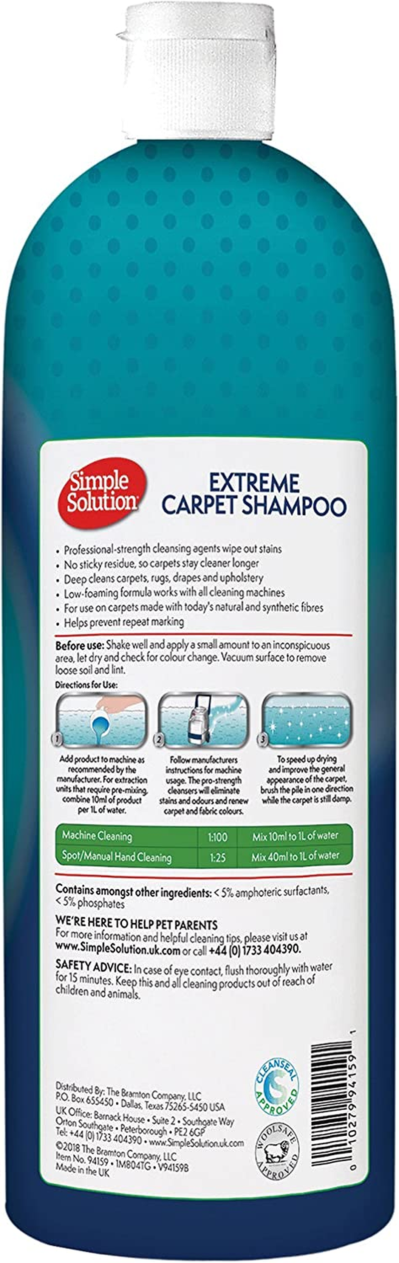Simple Solution Carpet Shampoo image number 1