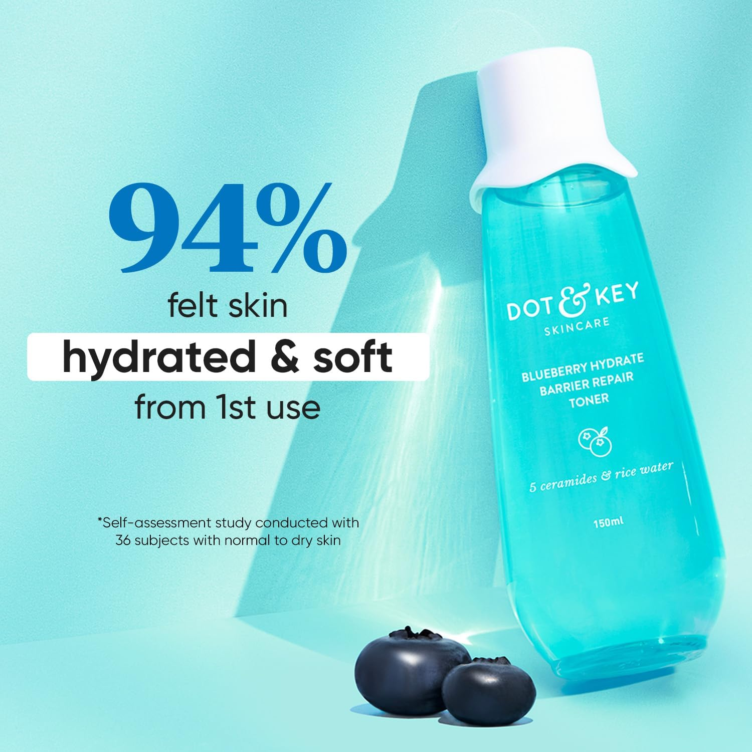 Dot & Key Rice Water Probiotics Hydrating Toner, 150Ml image number 6