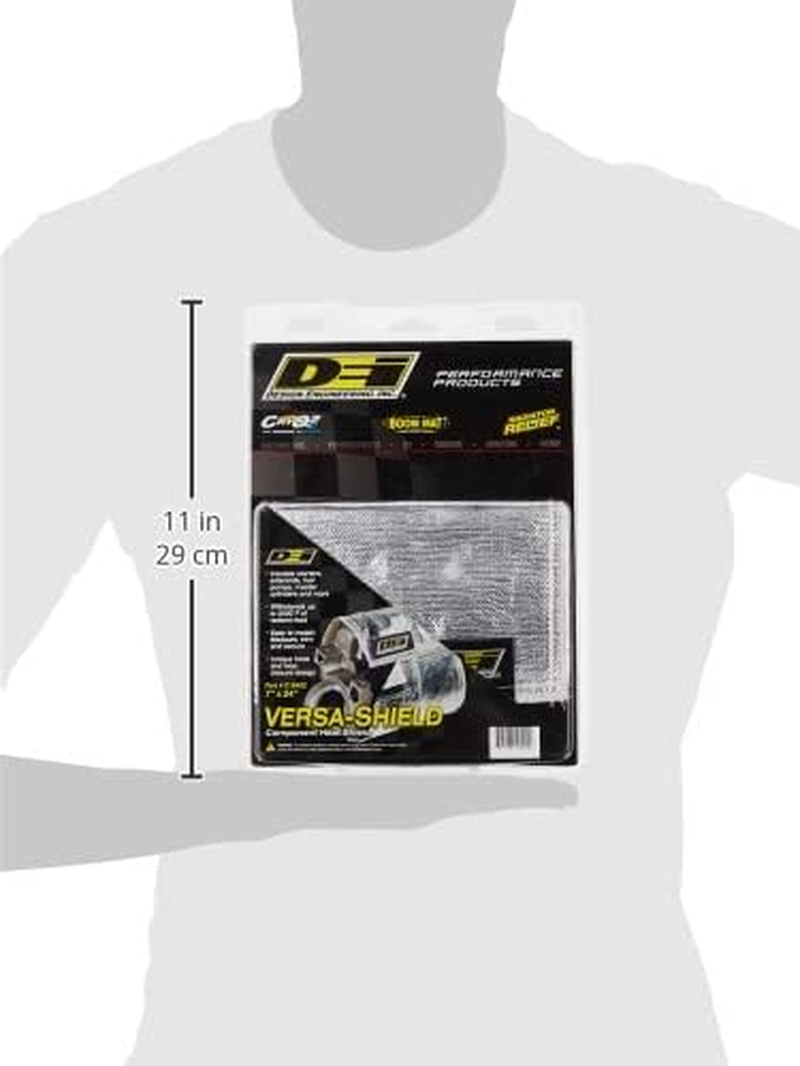 Design Engineering 010402 Versa-Shield 7" X 24" Starter Heat Shield Wrap image number 1