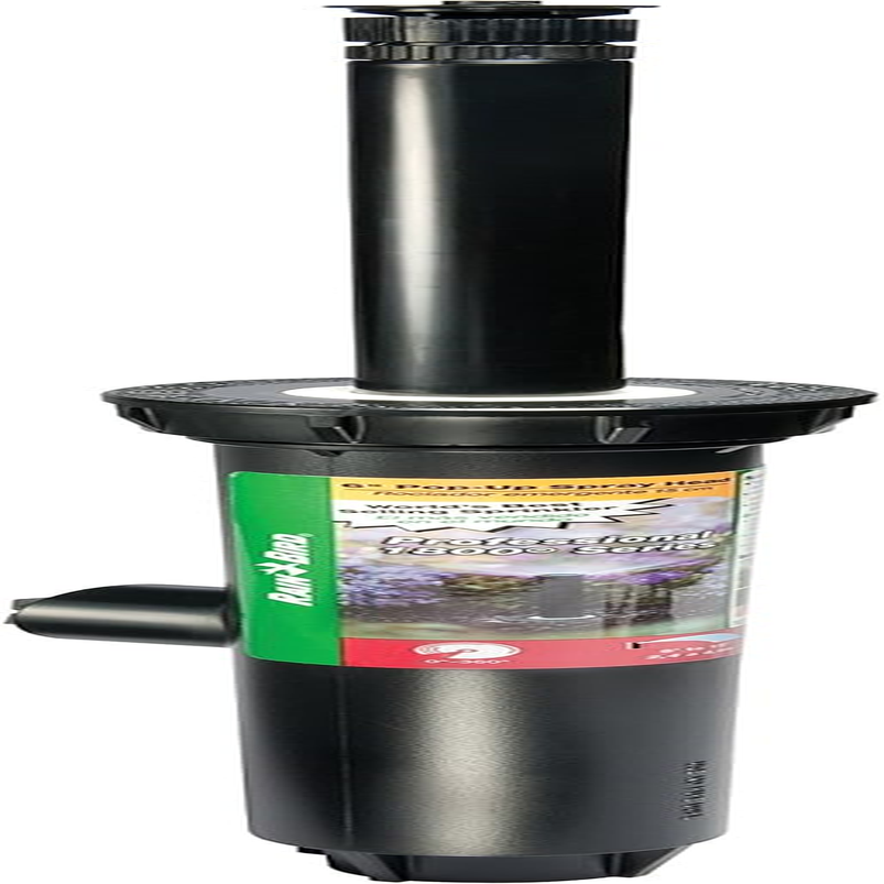 Rain Bird 1802VAN Professional Pop-Up Sprinkler, Adjustable 0-360&deg; Pattern, 8' - 15' Spray Distance, 2" Pop-Up Height - 6" Height