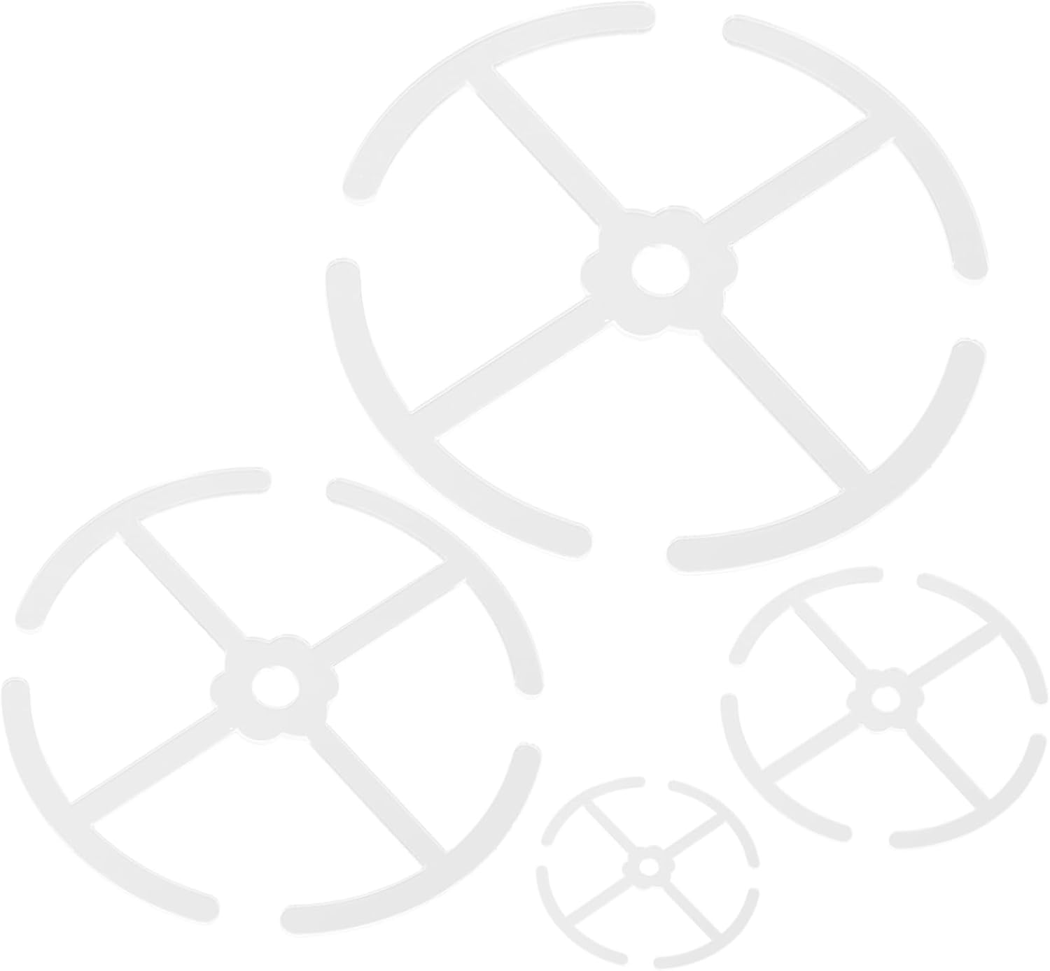 ROMISBABA 4Pcs Plant Stem Holders for Indoor Gardening Support Rack for Climbing Plants Sturdy Fixed Holder for Flowers and Bonsai Easy to Install Space-Saving Design image number 6