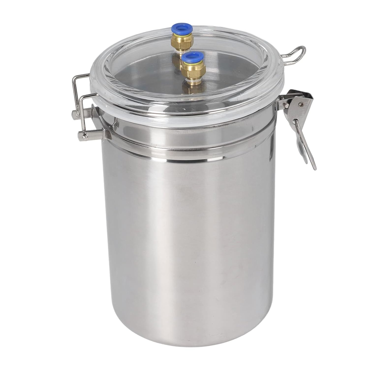 Manual Milking Machine 2000Ml Effort Saving Control, Stainless Steel Bottle Portable Milking Kit, 2L Goat Milking Machine, Cow Milking Machine Portable for Milk Plant Farm image number 5